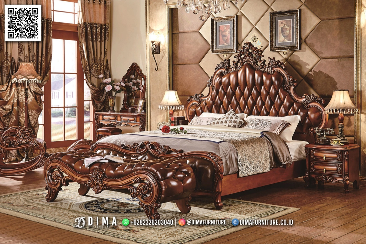 Furniture Kamar Set Mewah Tempat Tidur Nyaman MM823